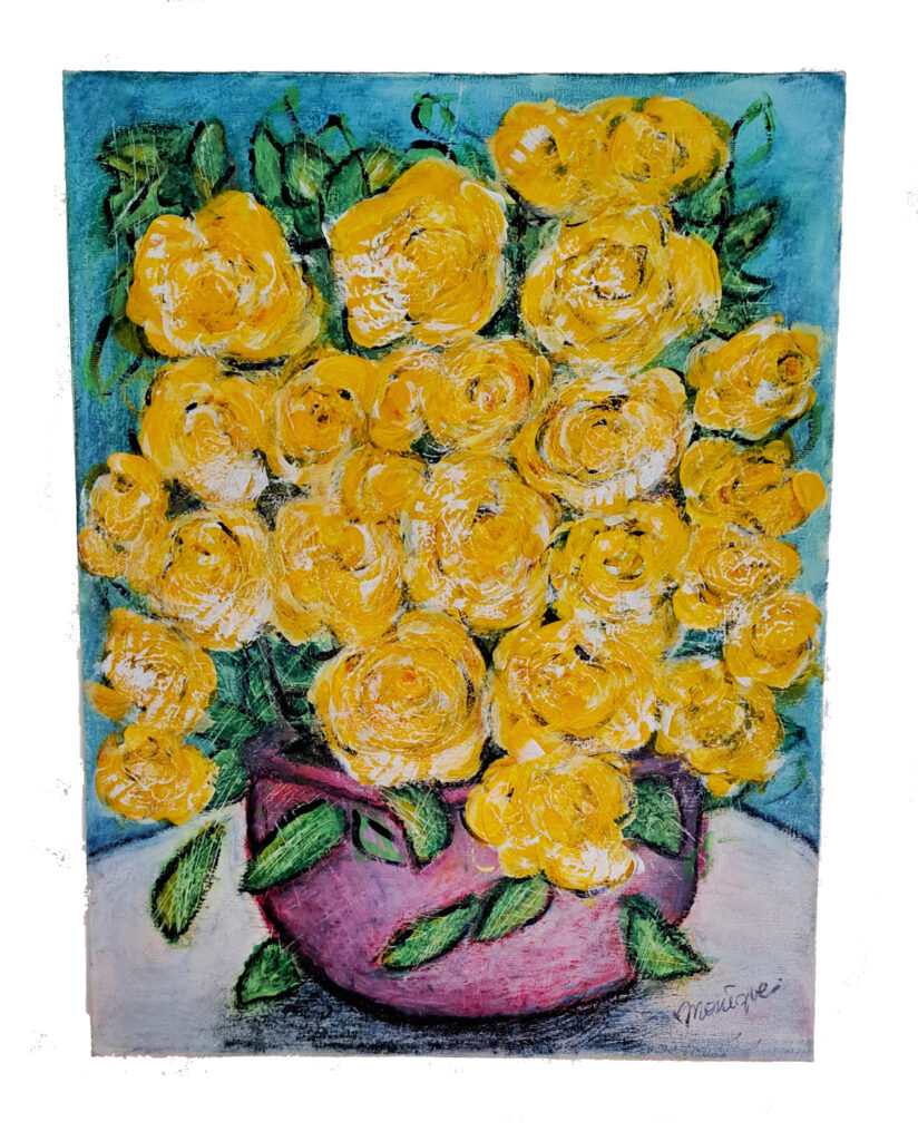 Monique Duguay - Yellow flowers